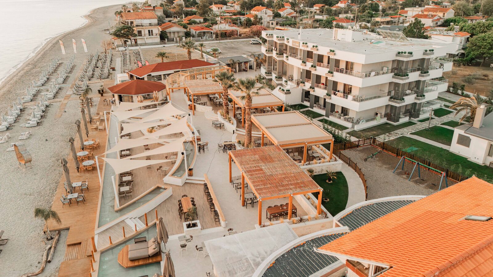 Αεροφωτογραφία Golden Sun Hotel